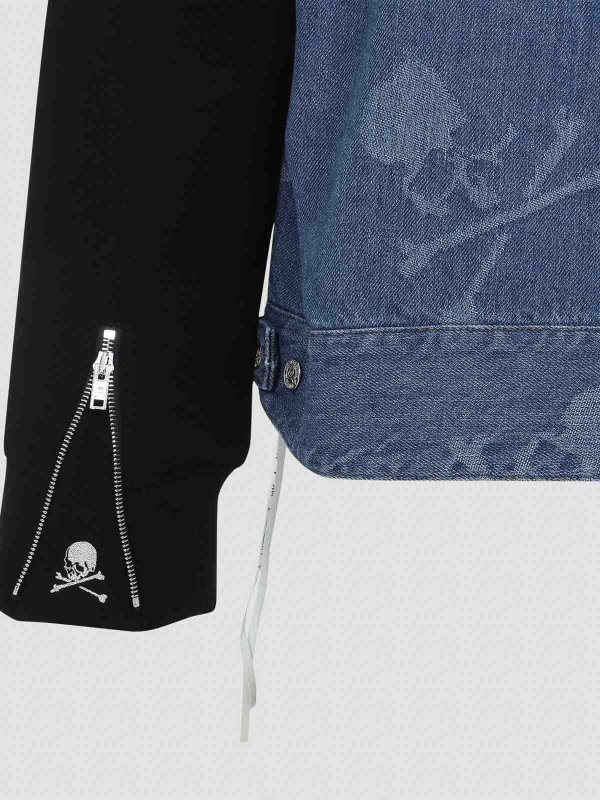 Hooded Monogram Denim Jacket shop online: MASTERMIND WORLD