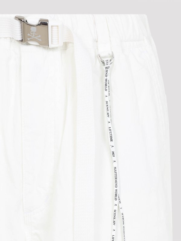 The Best Shops MASTERMIND WORLD: Hosen Shorts - Shorts - Weiß