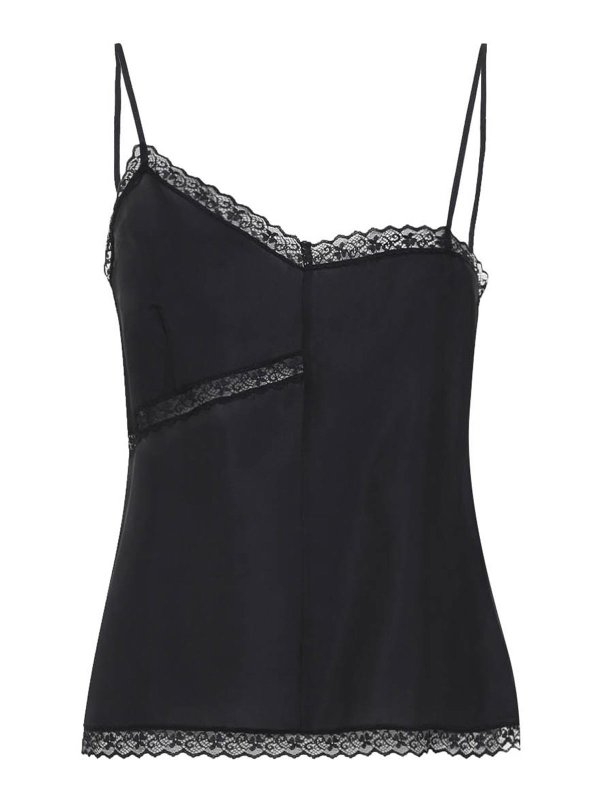 MM6 MAISON MARGIELA: Tops und Tank Tops - Top - Schwarz