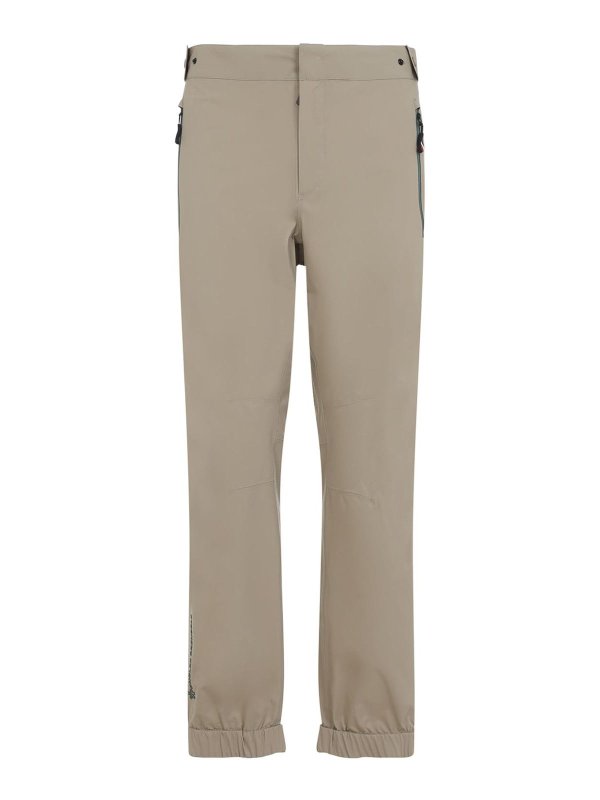 MONCLER: カジュアルトラウザー - ショートパンツ - ライトベージュ