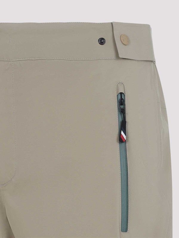 The Best Shops MONCLER: カジュアルトラウザー - ショートパンツ - ライトベージュ