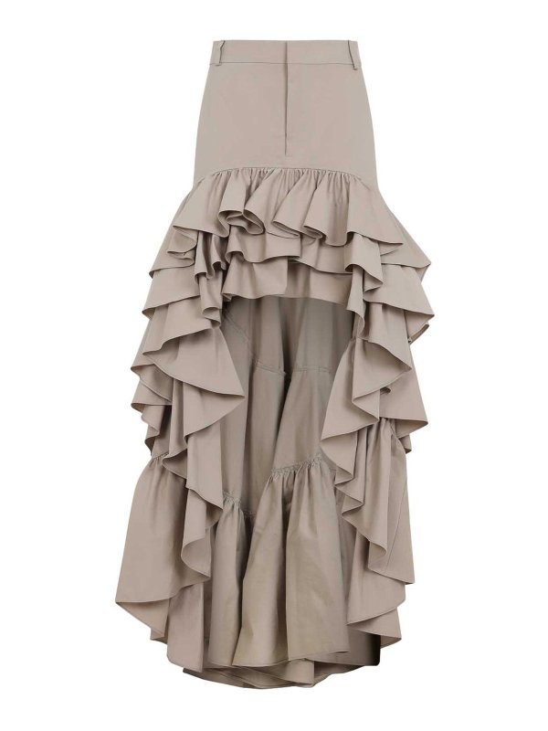 MOSCHINO: gonne al ginocchio  e longuette - Gonna lunga cotone