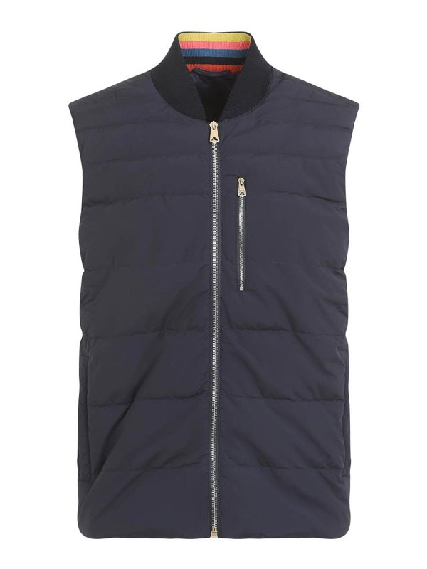 PAUL SMITH: Chalecos  - Chaleco - Azul Oscuro