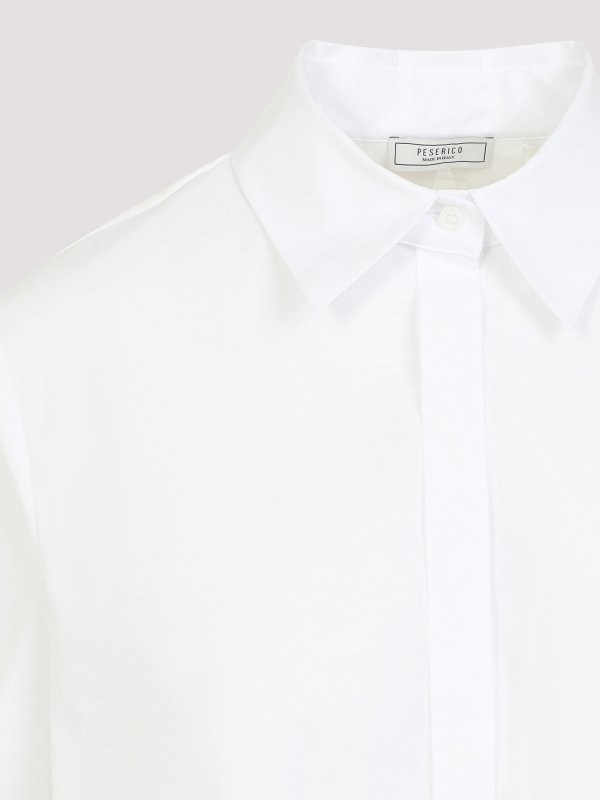 シャツ - 白 shop online: PESERICO