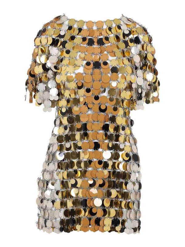 RABANNE: abiti corti - Mini abito di poliestere