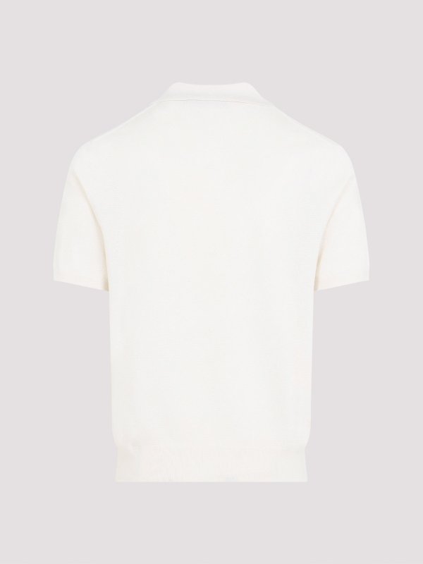 RALPH LAUREN: Strickpullover mit Rundhalsausschnitt online - Rundhalspullover - Creme