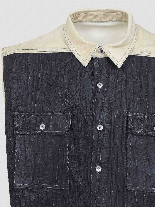 The Best Shops RICK OWENS: casual jackets - Drkshdw Sl Tommy Jumbo Jacket