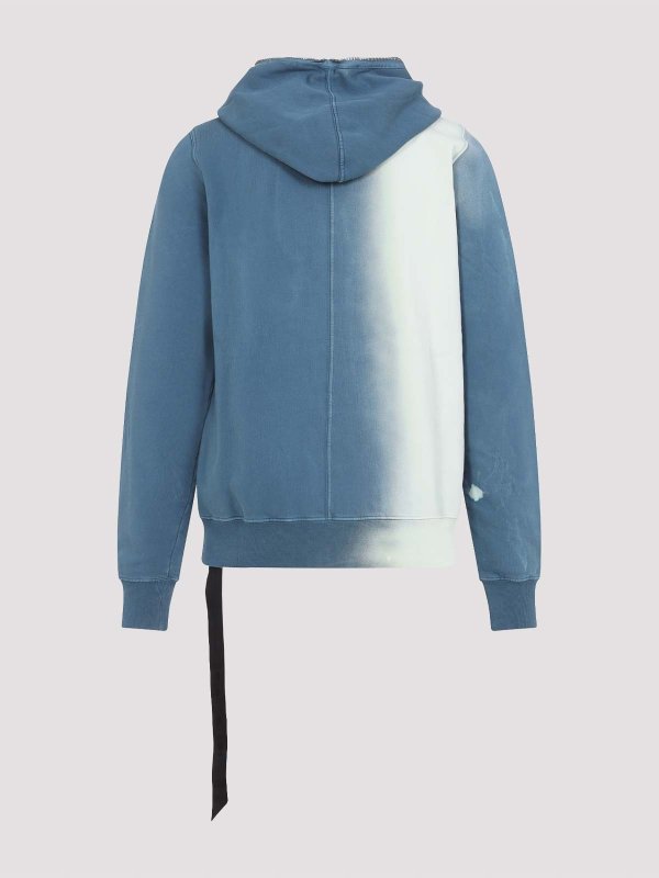 RICK OWENS: Sweatshirts & Sweaters online - Drkshdw Gimp Hoodie
