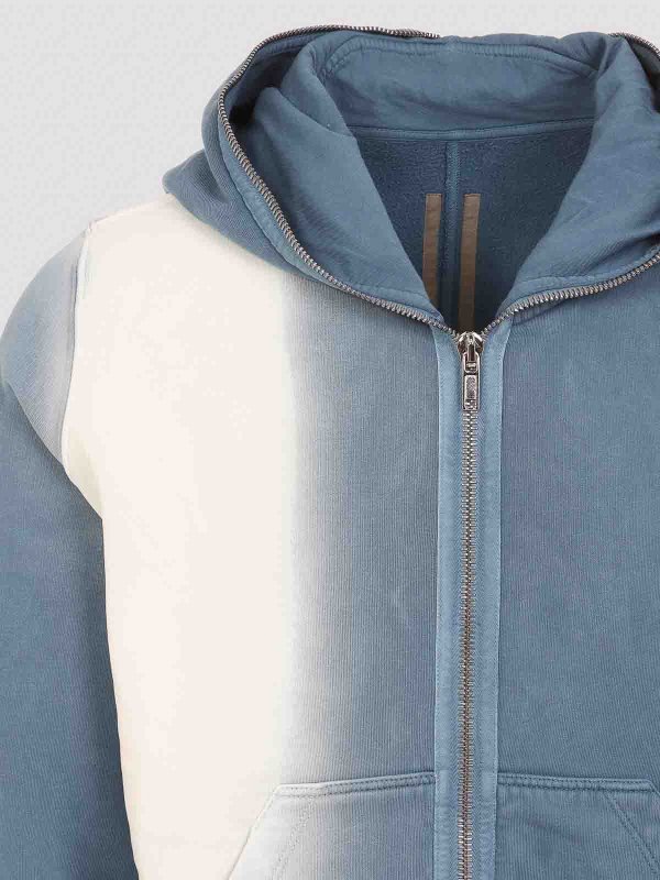 The Best Shops RICK OWENS: Sweatshirts & Sweaters - Drkshdw Gimp Hoodie