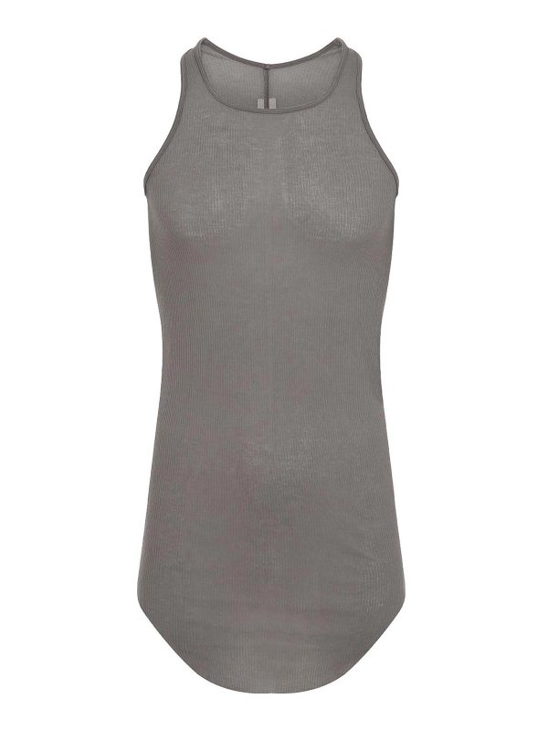 RICK OWENS: Tops & Tank tops - Basic Ribbed Tank Top