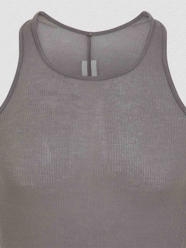 The Best Shops RICK OWENS: Tops & Tank tops - Basic Ribbed Tank Top