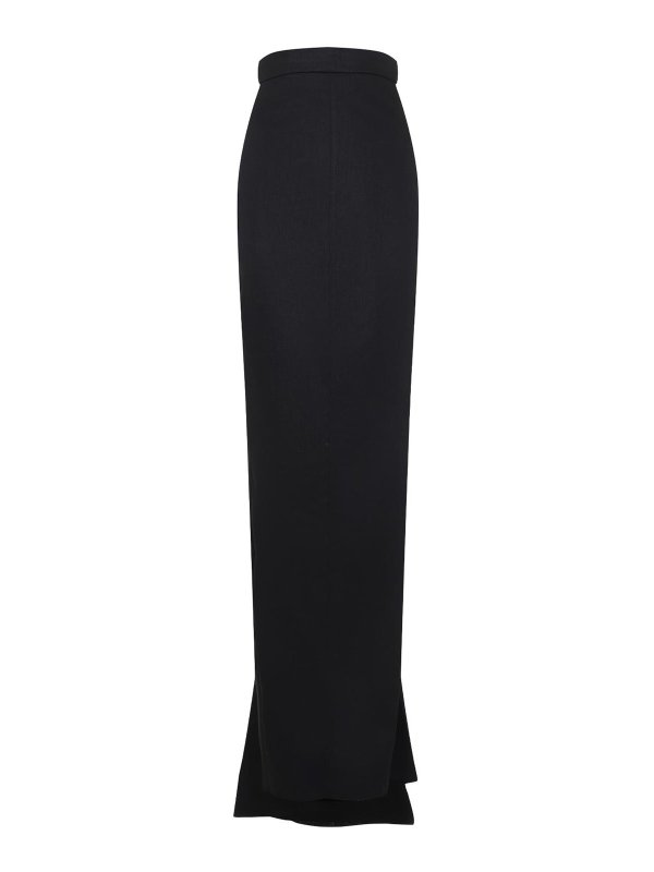 RICK OWENS: Faldas media pierna y semilargas - Falda Semilarga - Negro