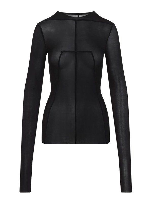 RICK OWENS: Tops und Tank Tops - Top - Schwarz