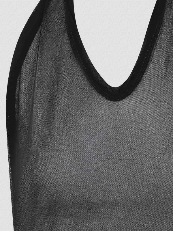 The Best Shops RICK OWENS: Tops & Tank tops - Halter T Top