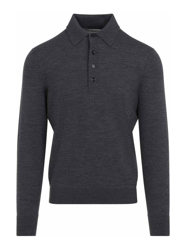 TOM FORD: crew necks - Wool Polo