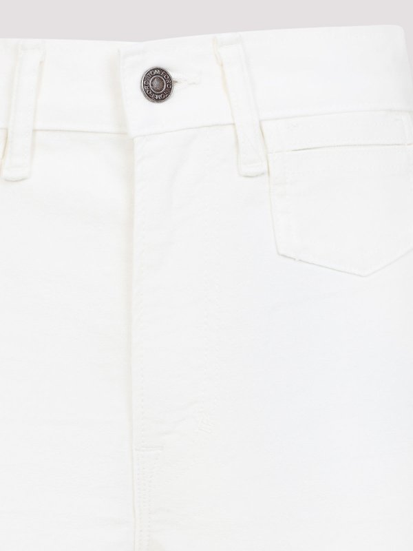パンツ TOM FORD 'Moleskin' pants White Tom Ford Moleskin Wide Flare Pants - Cream | PAD123DEX235AW017