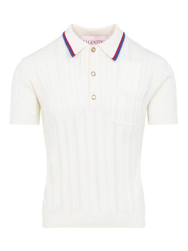 VALENTINO: Polos  - Polo - Crème