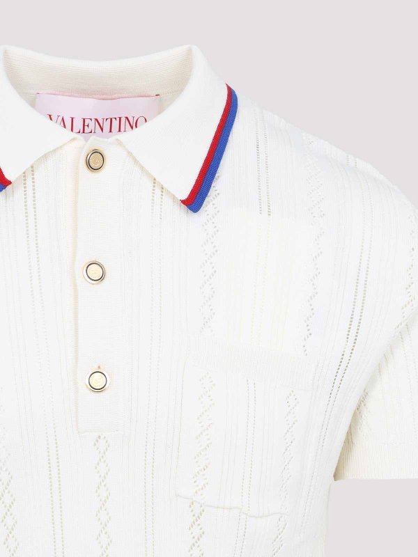 The Best Shops VALENTINO: Polos  - Polo - Crème