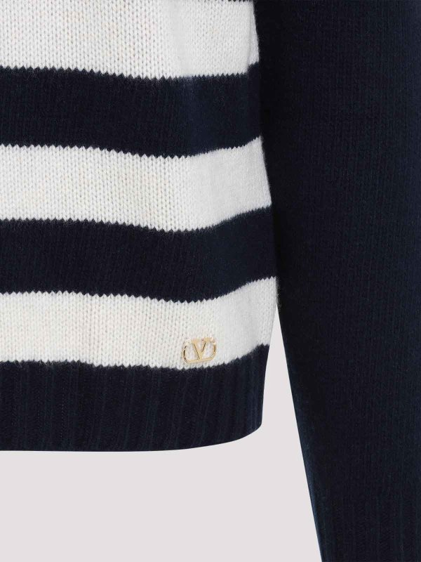 The Best Shops VALENTINO: クルーネック - クルーネック - クリーム