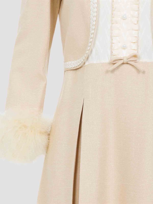 The Best Shops VALENTINO: short dresses - Feathers Mini Dress