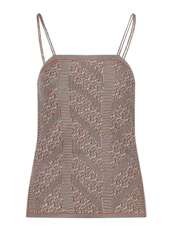 VALENTINO: Tops & Débardeurs - Top - Or