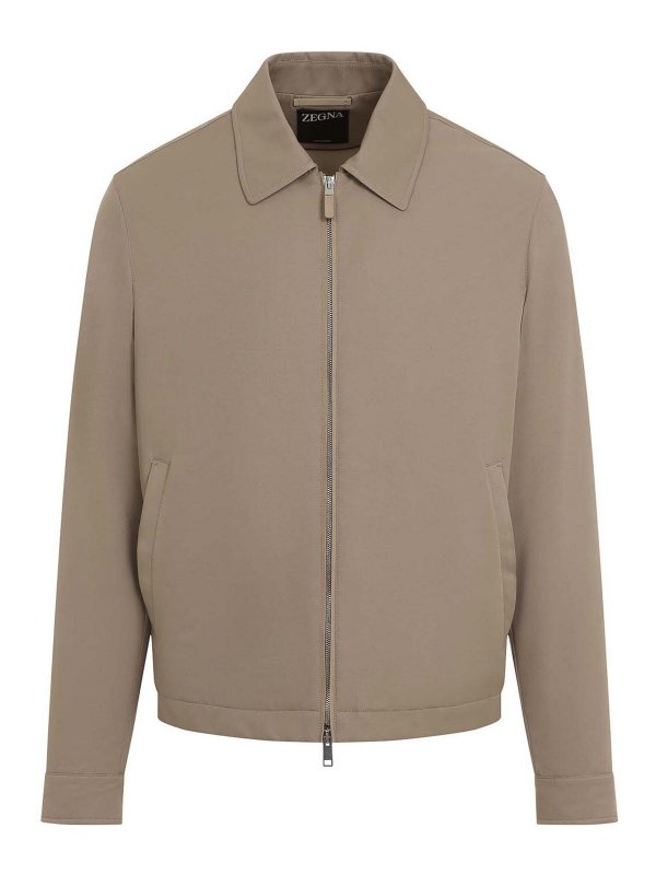 ZEGNA: カジュアルジャケット - カジュアルジャケット - ブラウン