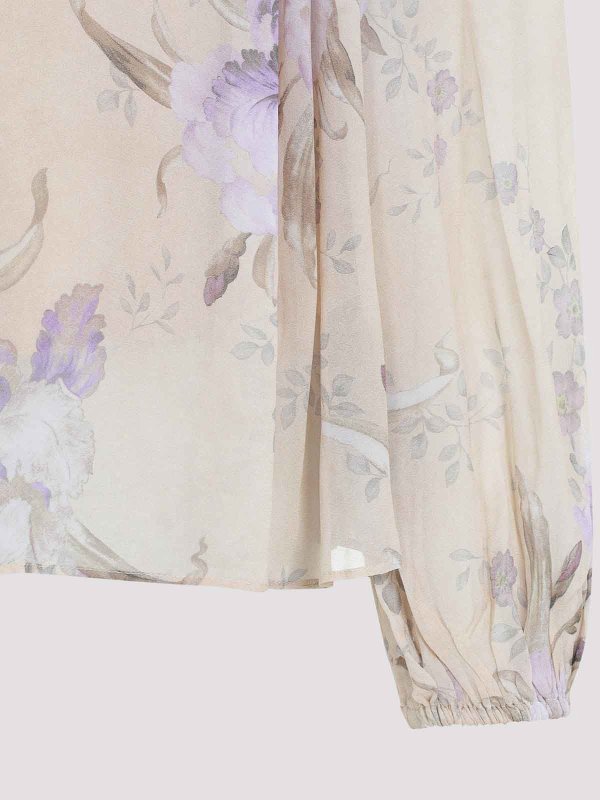 ブラウス - ベージュ shop online: ZIMMERMANN