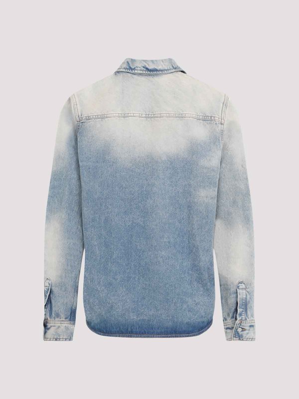 AMIRI: シャツ online - シャツ - ミディアムウォッシュ