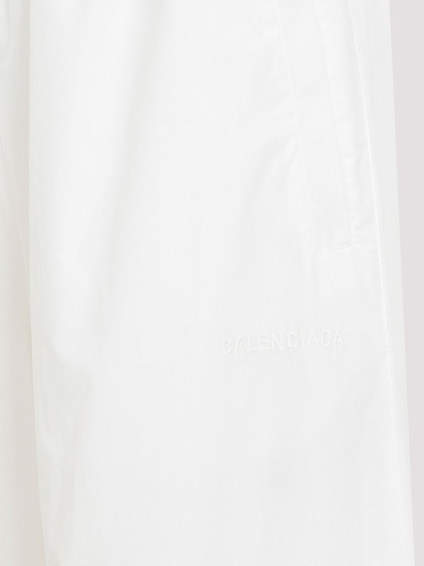 The Best Shops BALENCIAGA: トラウザーショーツ - ショートパンツ - 白