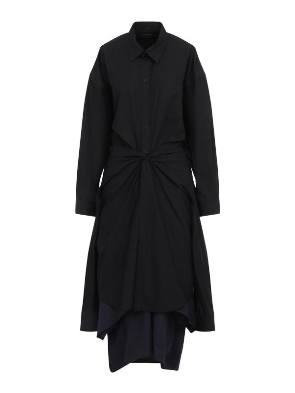 BALENCIAGA: シャツ - シャツ - 黒