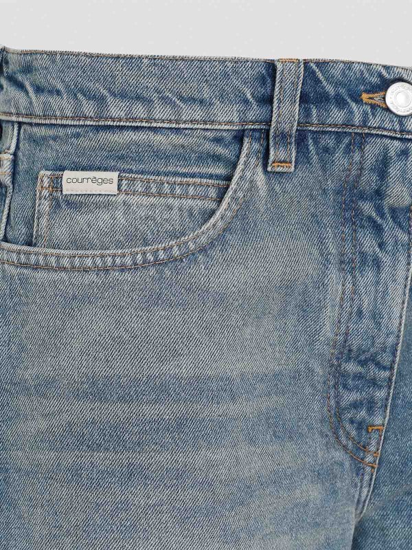 The Best Shops Courreges: Shorts - Short - Bleu