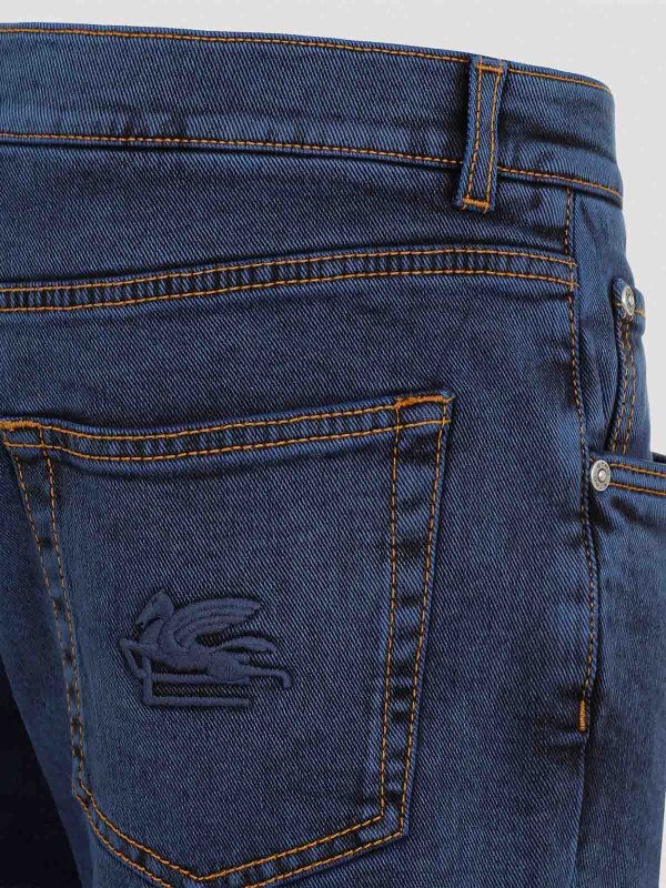 The Best Shops ETRO: Bootcut - Bootcut Jeans - Blau
