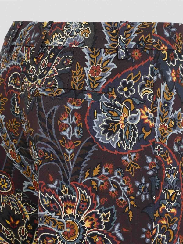 The Best Shops ETRO: pantaloni shorts - Pantaloni stampati di Cady