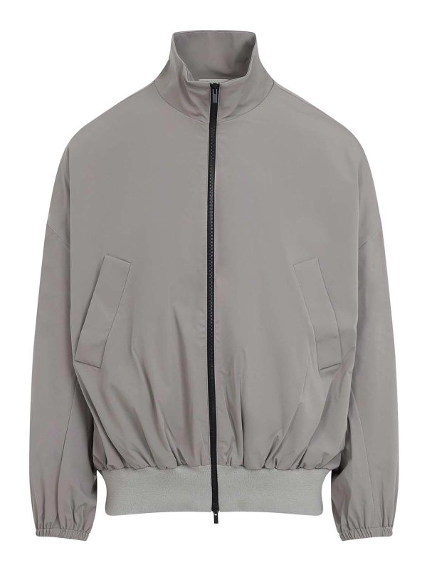 FEAR OF GOD: casual jackets - High Neck Vented Track Jacket