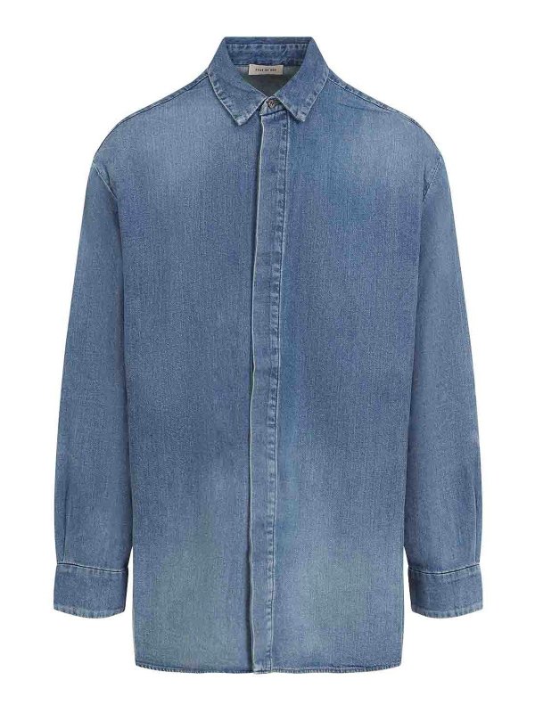 FEAR OF GOD: camicie - Camicia di denim