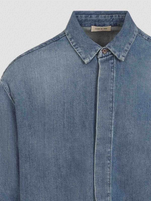 The Best Shops FEAR OF GOD: camicie - Camicia di denim