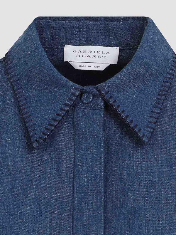 The Best Shops GABRIELA HEARST: シャツ - シャツ - デニム