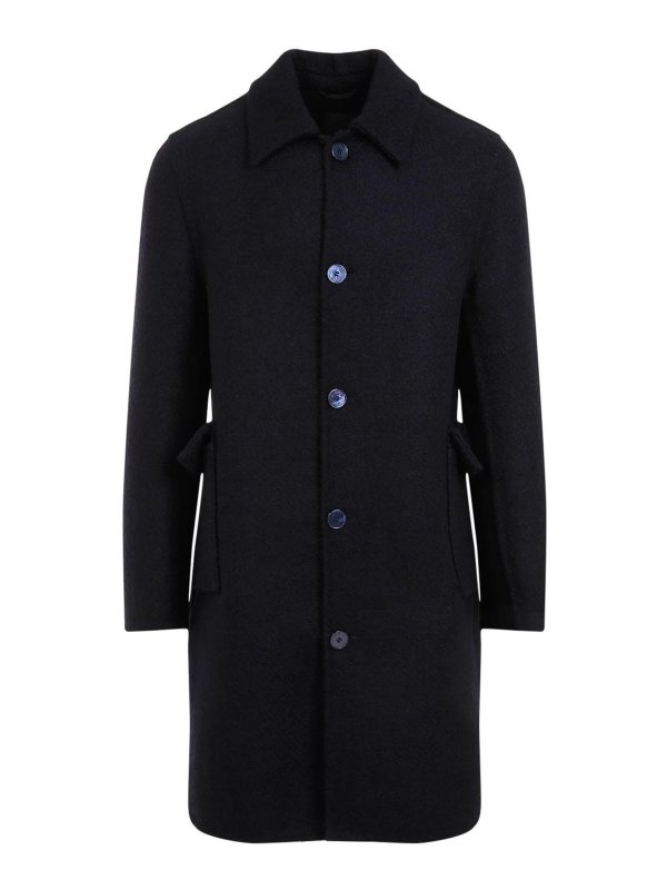 GIVENCHY: Kurze Mäntel - Kurzer Mantel - Blau