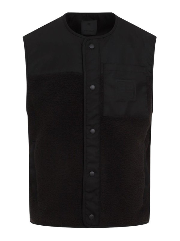 GIVENCHY: Westen - Weste - Schwarz