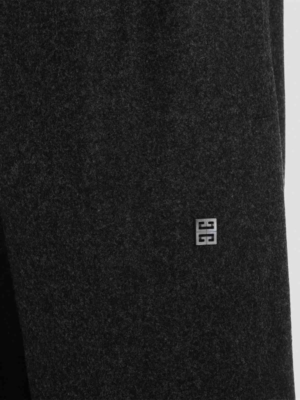 The Best Shops GIVENCHY: Trousers Shorts - Virgin Wool Pants