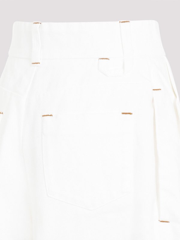 The Best Shops JACQUEMUS: Jeans évasés - Jean Bootcut - Crème
