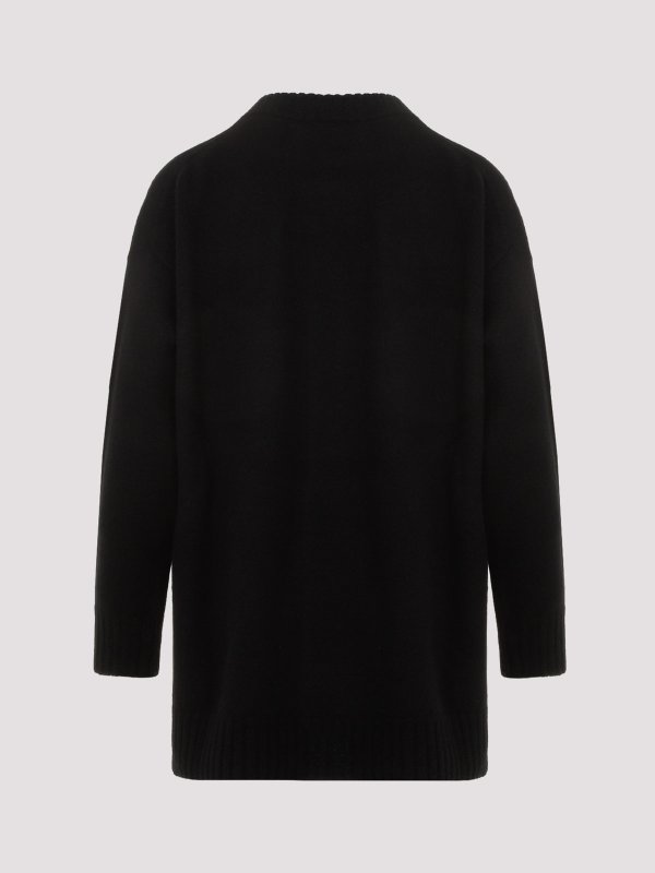 JIL SANDER: Pull col rond online - Pull Col Rond - Noir