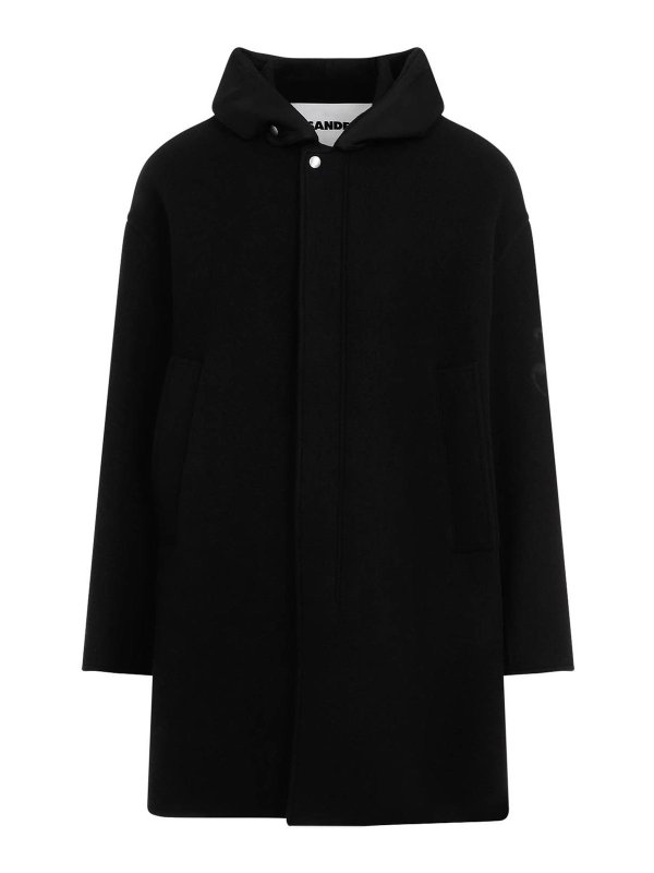 JIL SANDER: parkas - Jil Sander Virgin Wool Parka