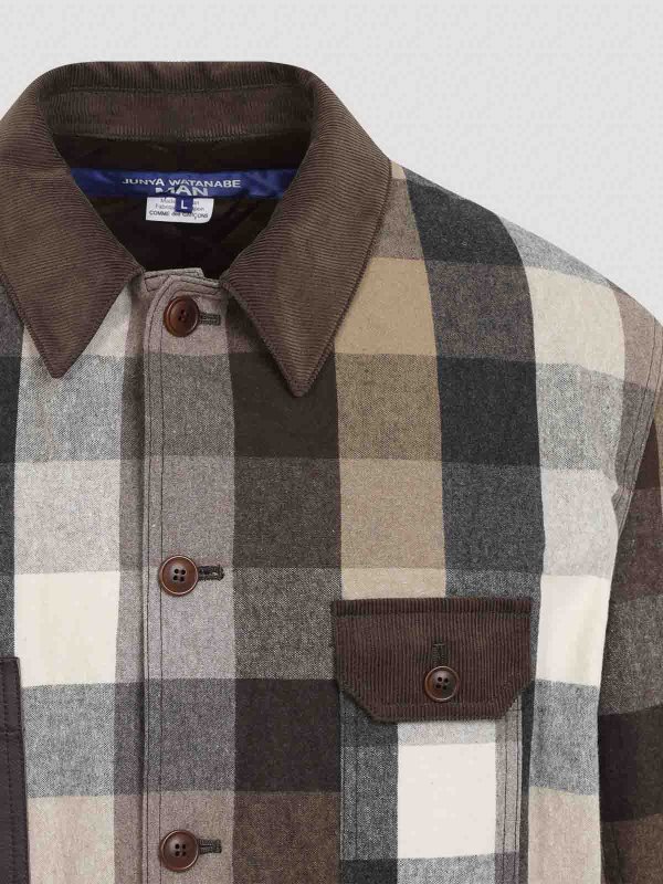 The Best Shops JUNYA WATANABE: Camisas - Camisa - Multicolor