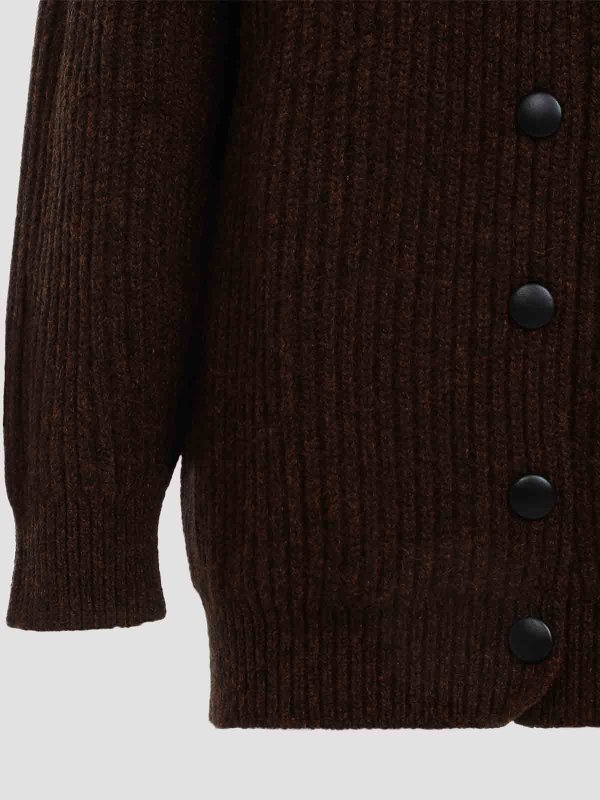 The Best Shops KHAITE: Cárdigans - Cárdigan - Marrón