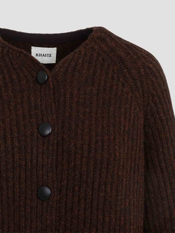 Cárdigan - Marrón shop online: KHAITE