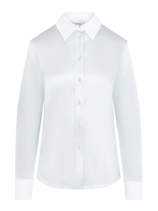 LOEWE: Camisas - Camisa - Azul