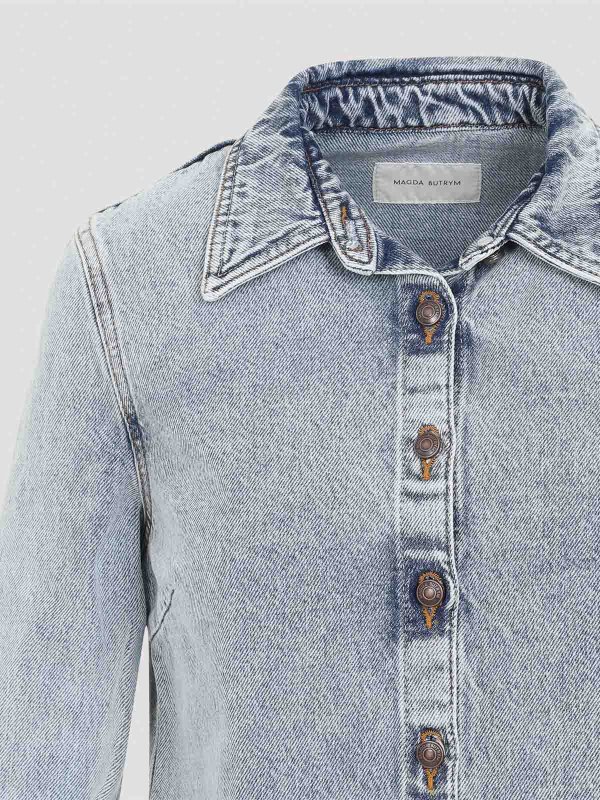 The Best Shops MAGDA BUTRYM: Chemises - Chemise - Bleu