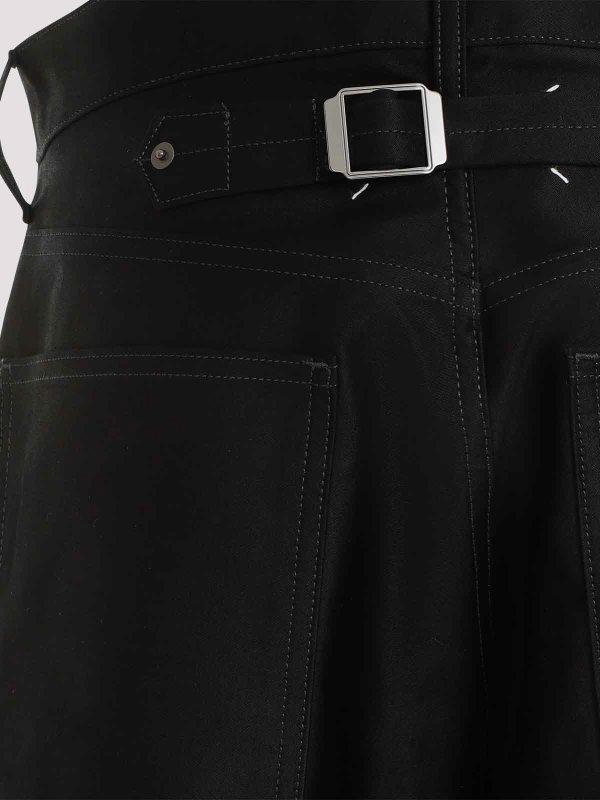 The Best Shops Maison Margiela: pantaloni shorts - 5 pantaloni tasche