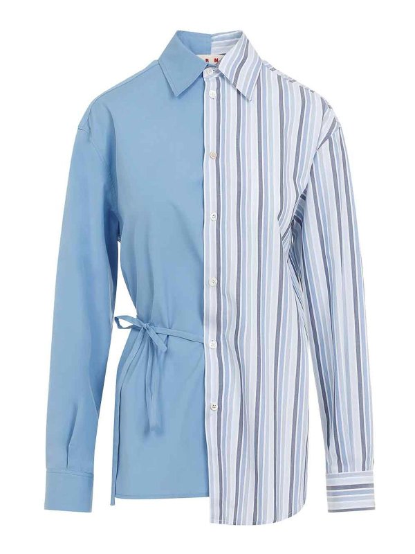 Marni: シャツ - シャツ - ブルー